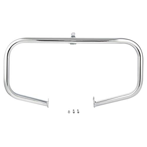 TCMT Engine Guard Highway Crash Bar Fits for Harley Touring 2009-2024 Road King Street Glide Road Glide Electra Glide Ultra Limited - color: Chrome, size: Fit For 2009-2024 Touring (Tube Diameter 1.25")