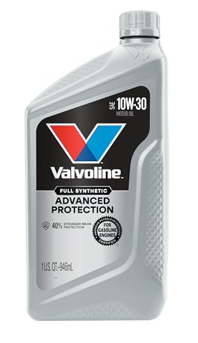 Valvoline Advanced Full Synthetic SAE 10W-30 Motor Oil 1 QT - size: 1 QT, style: Advanced Protection