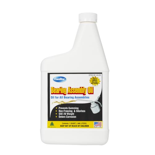 Bearing Assembly Lube Oil 1 qt SAE 20 Non-Detergent, AGMA #2 Grade - size: 1 Quart