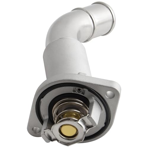 BOXI 902-2131 Engine Coolant Thermostat Housing Assembly Fit for Buick Rainier 2004-2007 for Chevrolet Trailblazer for GMC Envoy 2002-2009 for Saab 9-7x 2005-2009 L6 4.2L / 12620112 902-800 413180