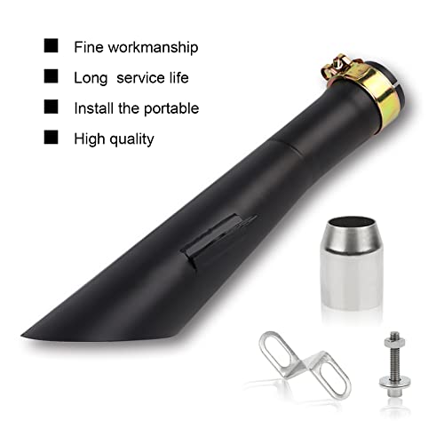 FLYPIG Exhaust Pipe 38-51mm (1.5-2.01") Adjustable for Yamaha YZF R6, 06-18