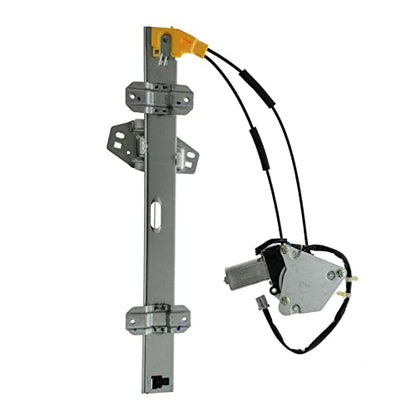 TRQ Front Left Power Window Regulator & Motor Assembly Drivers Side - style: WRA51128