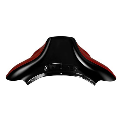 HR3 Billiard Red/Vivid Black Batwing Outer Fairing Body + Vent Trim Compatible with 2021 Ultra Limited FLHTK - color: Billiard Red / Vivid Black