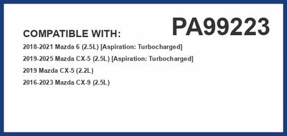 PG PA99223 Engine Air Filter | Fits 2016-2023 Mazda CX-9 2.5L; 2019-2025 CX-5 2.5L; 2019 CX-5 2.2L - size: Premium Guard