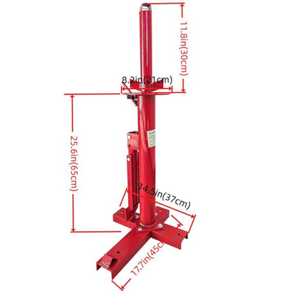Manual Tire Changer 4"-21", Portable Hand Bead Breaker and Tire Mounting Tool, Heavy-Duty Steel Tire Changing Machine for Car Truck Motorcycle Trailer, Home Garage and Small Auto Shop