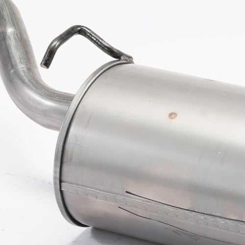 409 Stainless Steel Rear Exhaust Muffler for Nissan Sentra 07-12 E34H - size: For 2007-2012 Nissan Sentra