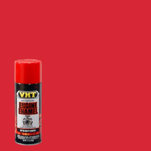 VHT Engine Enamel, Universal Bright Red, 11 oz - color: Universal Bright Red, size: 11 Ounce (Pack of 1), style: Coating