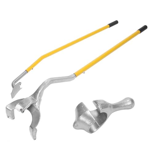 PENSUN 3PCS Tire Mount Demount Tool Fit for Car Repairing (Yellow)