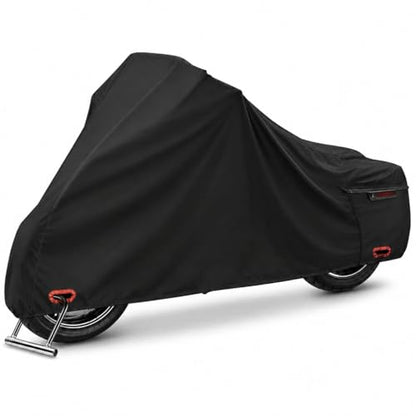 300D Motorcycle Cover Compatible with Harley-Davidson Road Glide FLTRX, Heavy Duty Waterproof Outdoor Touring Cover, Precision Fit for Sharknose Fairing, Rain Sun Dust Wind Protection - size: FIT to Harley-Davidson Road Glide FLTRX