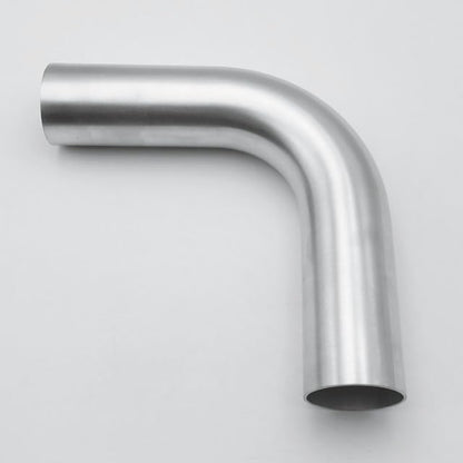 AC PERFORMANCE 1.75" 90° Degree Aluminum Elbow Intercooler Air Intake Tube - color: Silver 90, size: 1.75" (45mm)