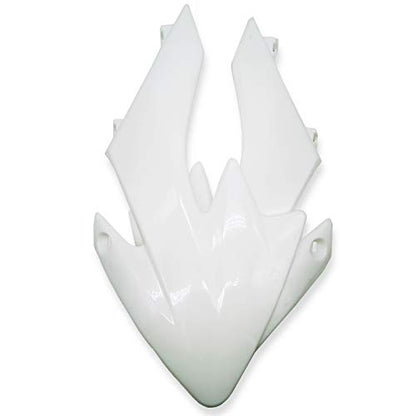 CLEO Plastic Fender Fairing Body Work Kit Set，Plastic Body Fender Kit 7 piece for CRF50 Chinese Mini Dirt Bikes - color: white