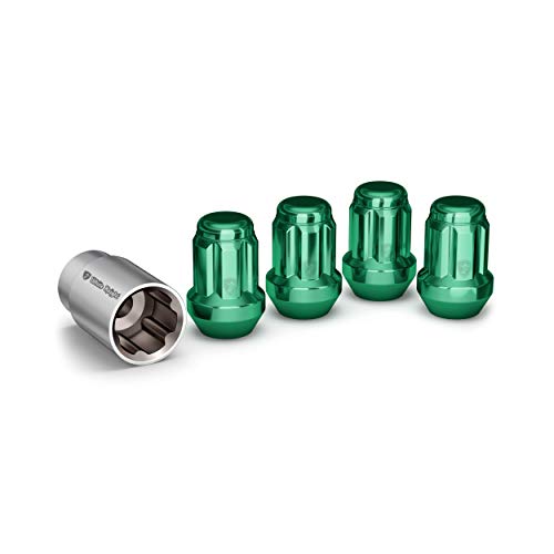 White Knight 40700SGNT Green Wheel Lock, 4 Pack, 12mm x 1.50 Thread - color: Green, size: 12mm X 1.50 Thread