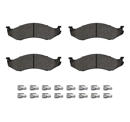 SATISFIED Ceramic Front Brake Pads D477 Fit For Jeep Cherokee 1990-2001 - size: D477-7358A
