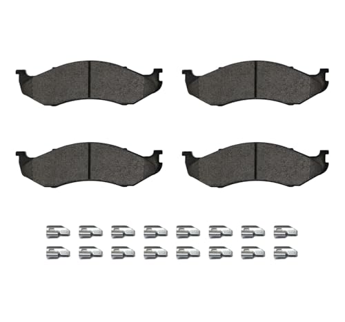 SATISFIED Ceramic Front Brake Pads D477 Fit For Jeep Cherokee 1990-2001 - size: D477-7358A