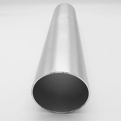 AC PERFORMANCE 2.25" Straight Aluminum Intercooler Air Intake Tube - color: Silver 0, size: 2.25" (57mm)