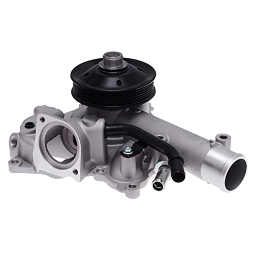 AUQDD AW6341 Professional Water Pump Kit w/Gasket (For 5.7L Gas VIN:T) Fit For 2009 Chrysler Aspen /09-18 Dodge Ram 1500,Ram 2500 Ram 3500 (Replace # 53022192AF 53022192AJ 43559) - size: AW6341