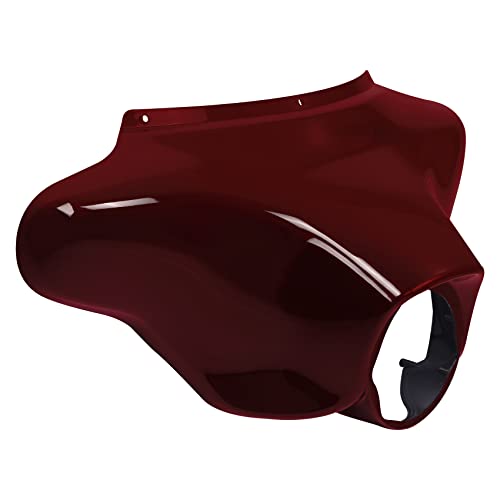 XMT-MOTO Batwing Fairing Fit For Harley Touring 1996-2013 Red - style: red-Outer