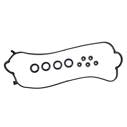 X AUTOHAUX Valve Cover Gasket Set for Honda Accord 2.3L L4 1998-2002 for Honda Odyssey 2.2L L4 1998-1998 for Acura CL 2.3L L4 1998-1999
