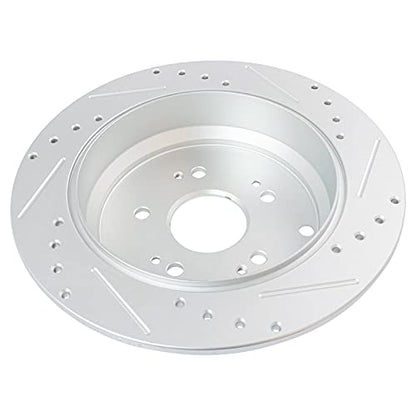 TRQ Performance Front and Rear Brake Pad and Rotor Set Ceramic Coated