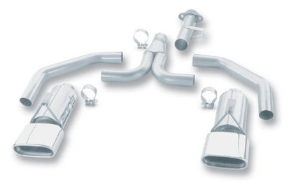 BORLA 140082 Cat-Back Performance Exhaust System for 1986-1991 Chevrolet Corvette (C4) 5.7L V8 Automatic/Manual Transmission Coupe/Convertible (EXCEPT ZR1).
