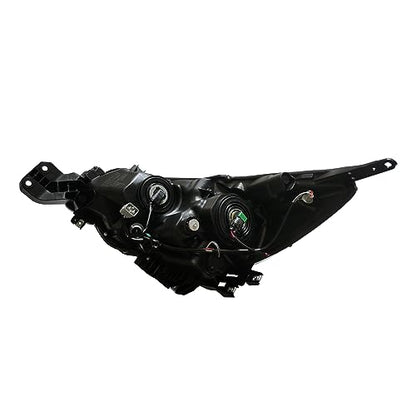 PartsFlow Halogen Headlight Chrome Housing Headlamp Right Passenger Side For 2015 2016 2017 Subaru Legacy Fit 2015 2016 2017 Subaru Outback - color: Chrome Housing Right Side