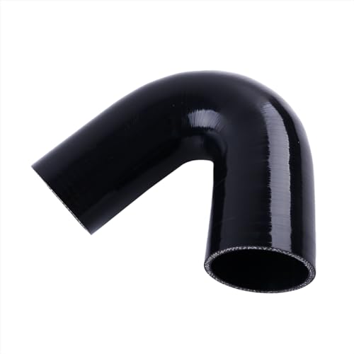 135 Degree ID 3"(76mm) Elbow Silicone Hose Intake Intercooler Coupler 3 inch Pipe,Length 102mm One Leg,4-Ply Thickness 5.4 mm - size: 135ID76(3")