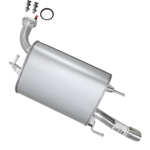 Exhaust Driver Side Muffler Compatible for 2005-2012 Toyota Avalon 3.5L | Stainless Steel | Northeastern Exhaust | Free Gasket Included | Automotive Replacement Part | Direct-Fit