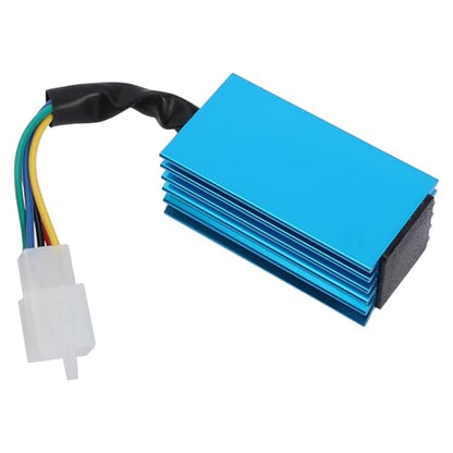 Racing 5 Pins AC CDI Box for GY6 50cc - 70cc 90cc 110cc 125cc 150cc Scooter 4-Stroke Engine ATV Go Kart Moped Quad Pit Dirt Mini Pocket Bike Chopper XR50 CRF50 139QMB 152QMI 157QMJ - size: 5 pin