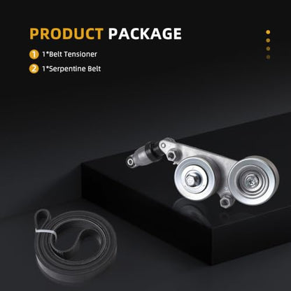 Serpentine Belt with Tensioner Kit #39092 31170-R70-A01 31170-RKB-005 - size: 2005-2011 for Odyssey/Pilot/Accord