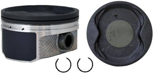 LowPricedAutoParts Set of 8 Dish Top Pistons for 04-09 Toyota/Lexus 4.7L/4663 2UZFE | .50mm (.020 Oversized) | 94.50mm Bore Diameter