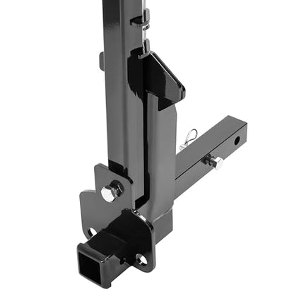 Kojem RV Spare Tire Carrier for 16" 16.5" 19.5" 22.5" and 24" RV Motorhomes 2" Drop Dually Wheels