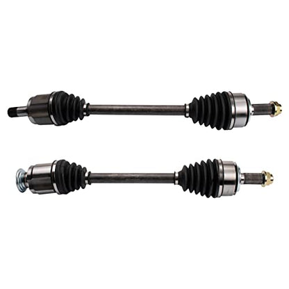 TRQ Front Driver and Passenger Side CV Axle Assembly Set 2 Piece - style: CSA32607