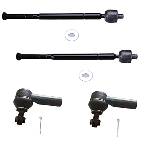 Front Outer Inner Tie Rod Ends ES3306 EV301 for Toyota Camry 1992-2001