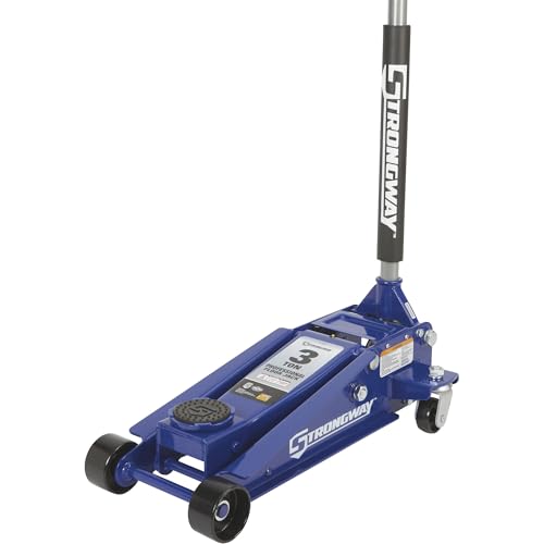 Strongway Professional Service Floor Jack, 3-Ton Capacity - style: Normal