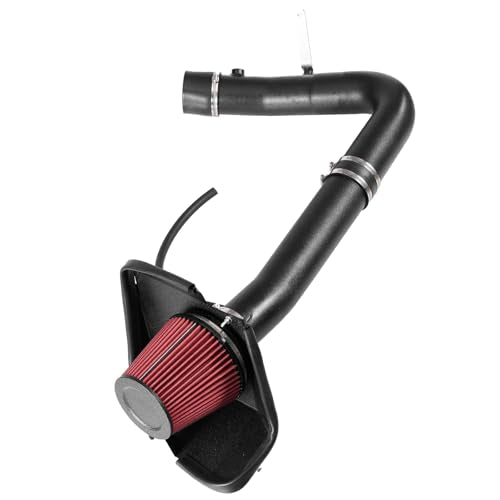 VEVOR Cold Air Intake, 3.5 Inch Cold Air Intake System + Heat Shield Compatible with 2011-2023 Dodge Challenger/Charger with 3.6L V6 Engine, High Flow Filter Kit Improve Horsepower/Throttle Response - size: 2011-2023 Dodge 3.6L V6