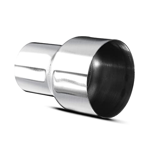 Universal 2" ID to 3" OD Exhaust Pipe Adapter Connector Reducer 304 Stainless Steel - size: 2" ID to 3" OD