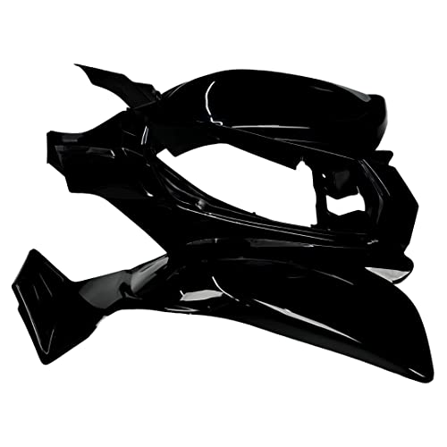 RedCap ATV Quad Body Plastic fender 110 125cc RedCat VX 150cc Baja 90 Roketa Yamoto 250cc (Black) - color: Black
