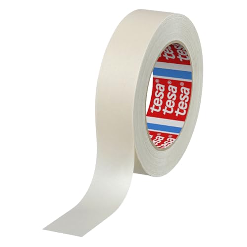 FindTape tesa Crepe Paper Masking Tape, 1 in. x 55 yds. (Natural)