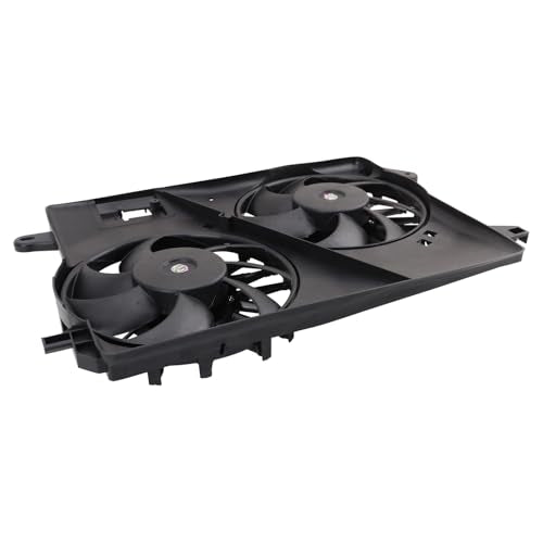 TRQ Dual Radiator & Condenser Fan Assembly - style: RFA76771