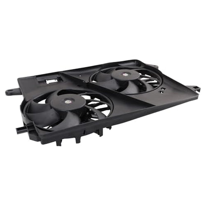 TRQ Dual Radiator & Condenser Fan Assembly - style: RFA76771