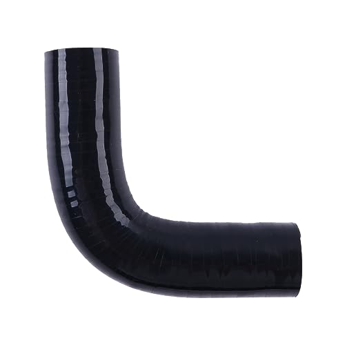 Silicone Reinforced Turbo/Intercooler/Intake Piping Coupler Industrial Hydraulic Hoses 4-Ply(5.4mm) (90 Degree ID 3/4" -1" inch (19mm-25mm)) - style: 90 Degree ID 3/4" -1" inch (19mm-25mm)