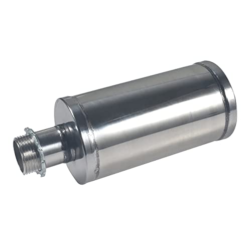 Exhaust With Muffler for Coleman CT100U Mini bike - color: Silver, size: Exhaust Pipe With Muffler