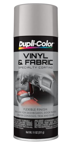 Dupli-Color Vinyl & Fabric Spray, Silver, 11 oz - color: Silver, size: 11 Ounce (Pack of 1)