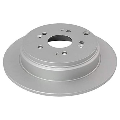 TRQ Rear Ceramic Brake Pad & Premium G-Coated Rotor Kit - style: BKA11331