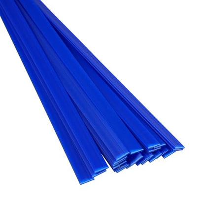 Polyvance High Density Polyethylene (HDPE) Plastic Welding Rod, 3/8" x 1/16", 30 ft., Blue