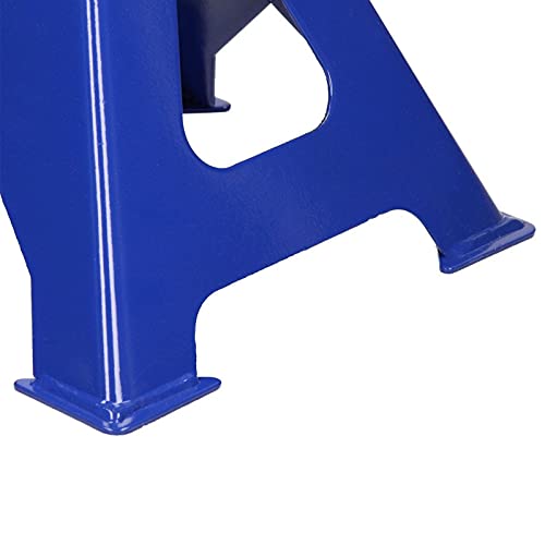 VickyHome 1 Pair of Metal Steel Car Jack Support Support Stand for Car Motorcycle Vehicle Lift Floor Jack Adjustable Height 29 cm to 43 cm
