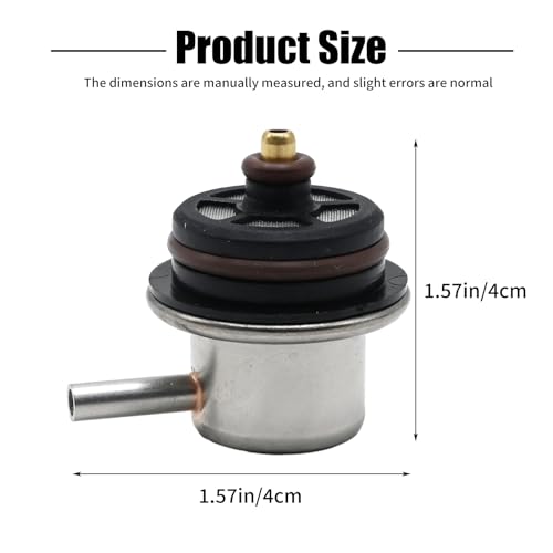 217-3299 Fuel Injection Pressure Regulator 2173299 with Clip and Snap Ring Replacement for Buick Lesabre 3.8L 2001-2005 Chevy Avalanche 1500 5.3L 2002 2003, 19236428