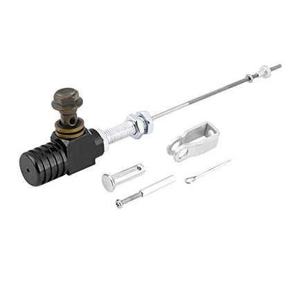 Acouto Clutch Slave Cylinder Motorcycle M10x1.25mm Hydraulic Clutch Master Slave Cylinder Brake Pump for Motorbike ATV Dirt Bike(Black)