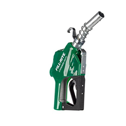 Fill-Rite SDN100GAN 1” 5 to 25 GPM Automatic Standard Duty Fuel Transfer Nozzle, Green - For Gasoline, Diesel, Biodiesel up to B20, E15 & Kerosene - style: 1" Standard Nozzle (Green)