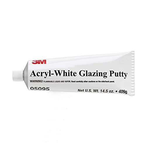 3M Acryl Putty, 05095, White, 14.5 oz, 1 Tube - color: White, style: White Spot Putty